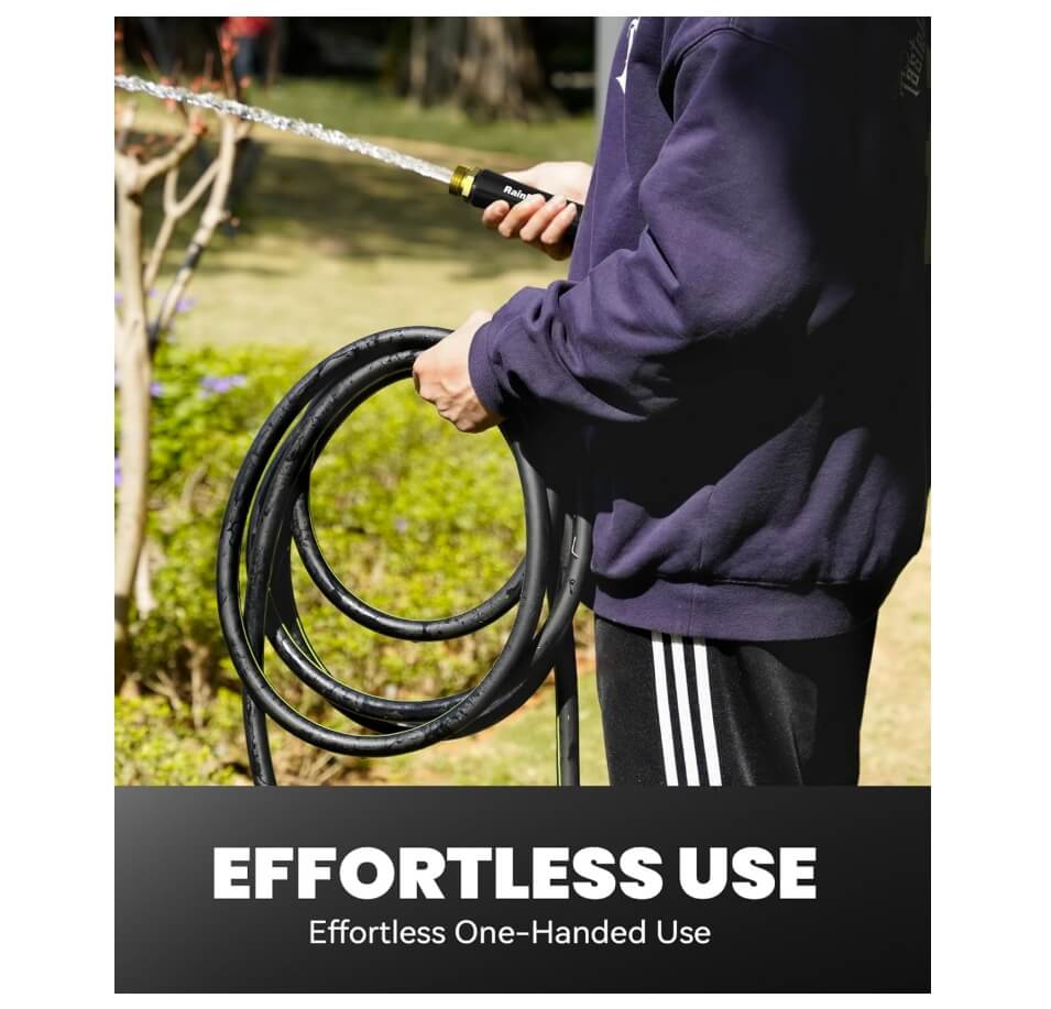 RAINPOINT Garden Hose 75ft x 5/8"