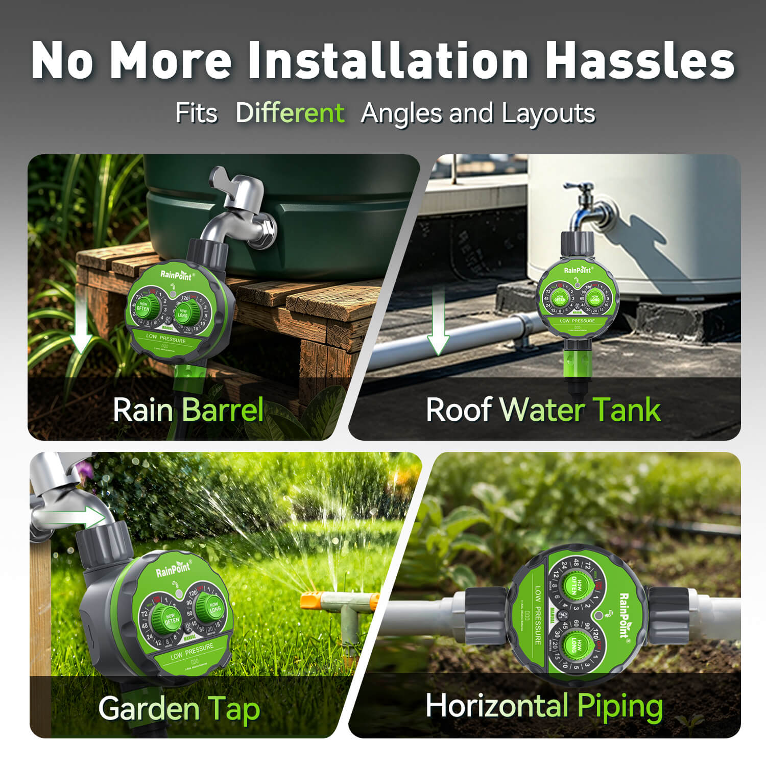 RainPoint Free Flow Water Timer