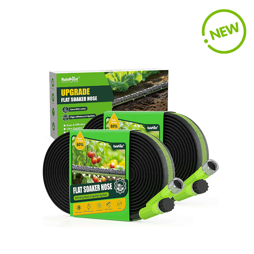 RAINPOINT Flat Soaker Hose 100FT