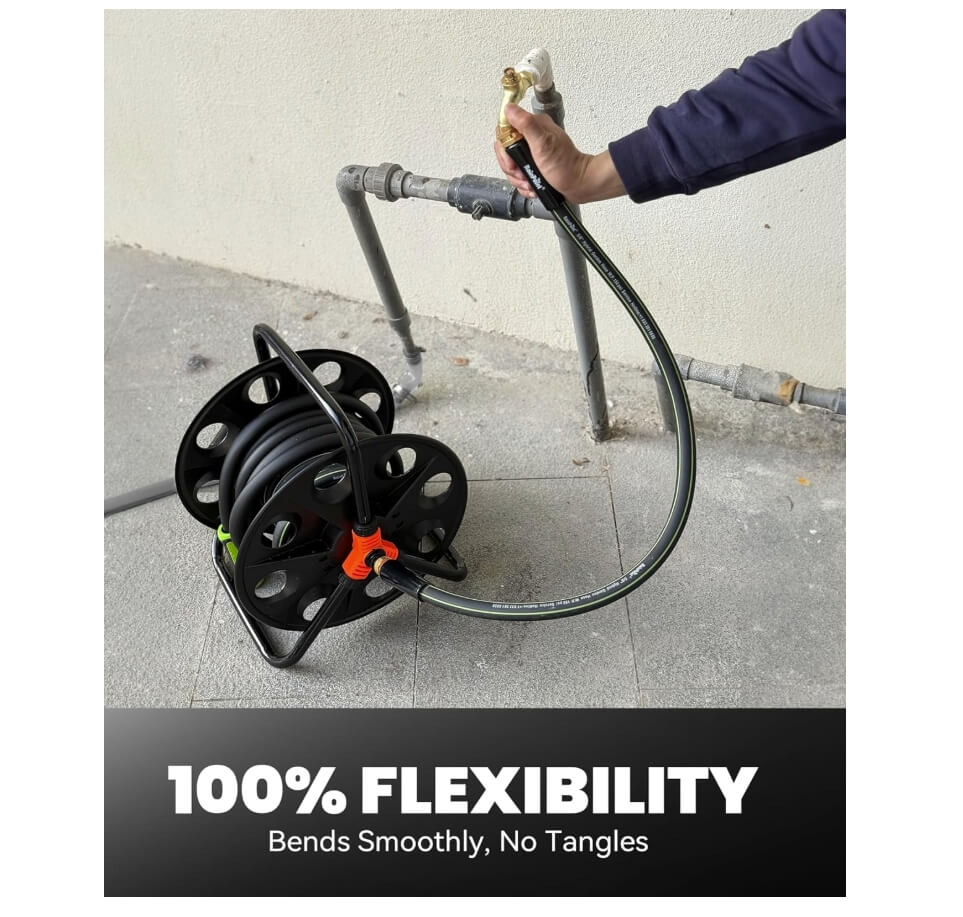 RAINPOINT Short Garden Hose 100ft x 5/8"