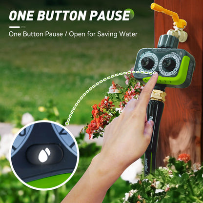 RainPoint 2 Dial Watering Timer for Sprinkler