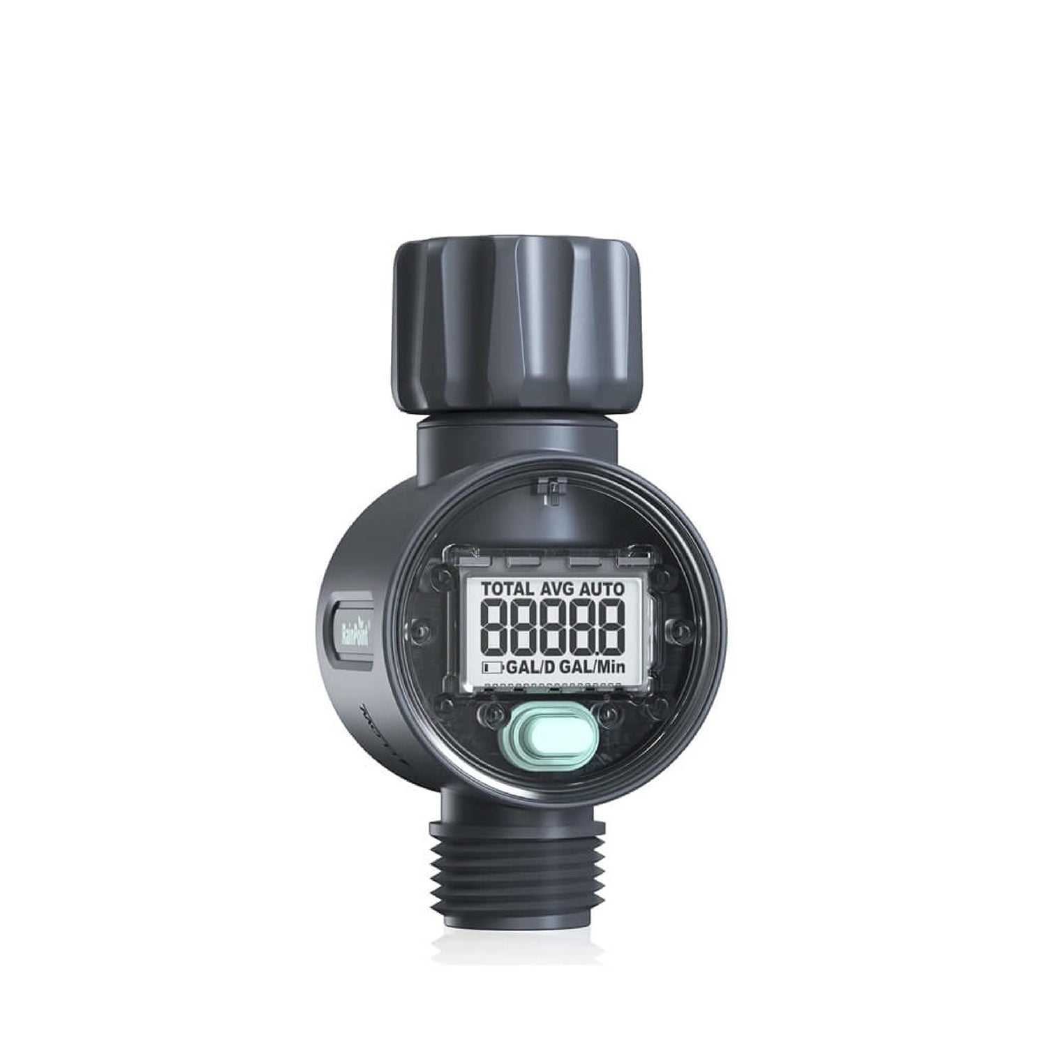 RainPoint Digital Hose Flow Meter for Outdoor Garden Watering, Lawn Sprinkler