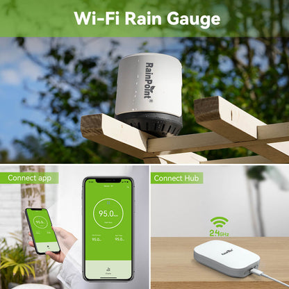 wireless rain gauge outdoor