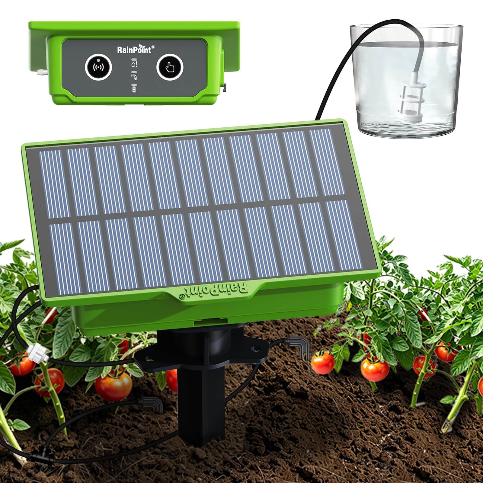WiFi Solar Automatic Plant Waterer Kit