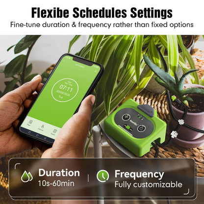 RAINPOINT Direct WiFi Automatic Plant Waterer System,APP Control WiFi-Enable Smart Indoor Drip Irrigation Kit,Notification Water 10-15 Plants