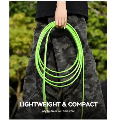 RAINPOINT Sprinkler Hose with Holes 100FT(25FT, 4Pack)