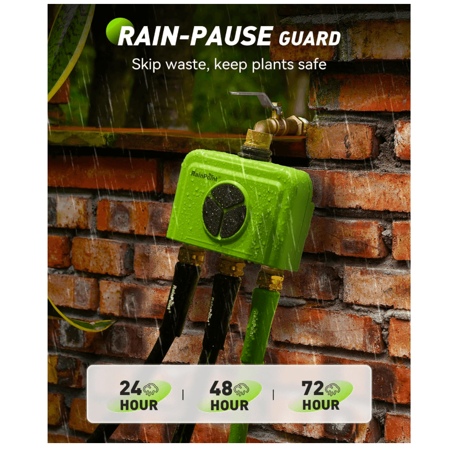 RAINPOINT 3-Zone WiFi Add-On Water Timer (Gateway Not Included)