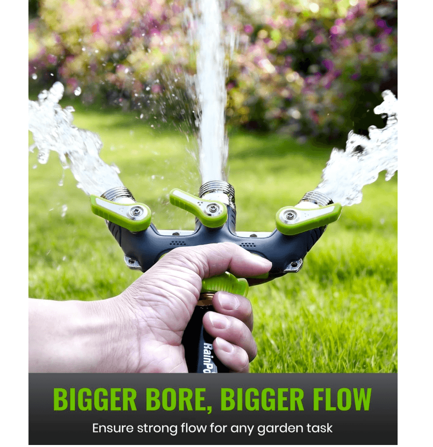 RAINPOINT 3 Way Hose Splitter(Green)
