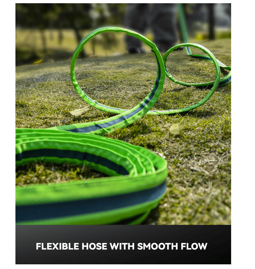RAINPOINT Garden Hose 50FT, 3/4" Fittings