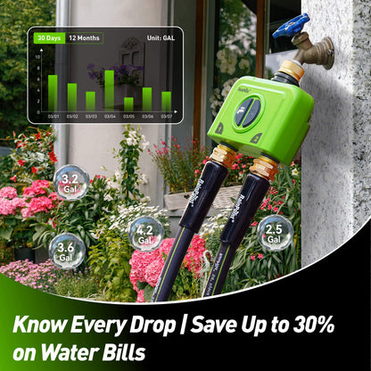 RainPoint Automated Lawn Watering Based on Soil Moisture &amp; Weather