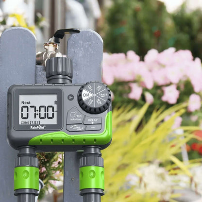 RainPoint 2-Zone Water Timer for Outdoor Hose